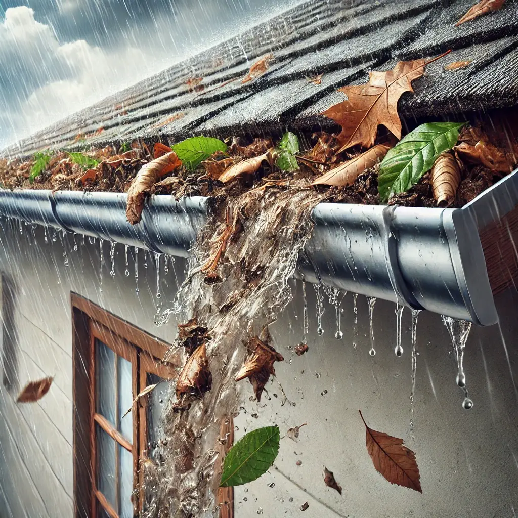 Clogged Gutters