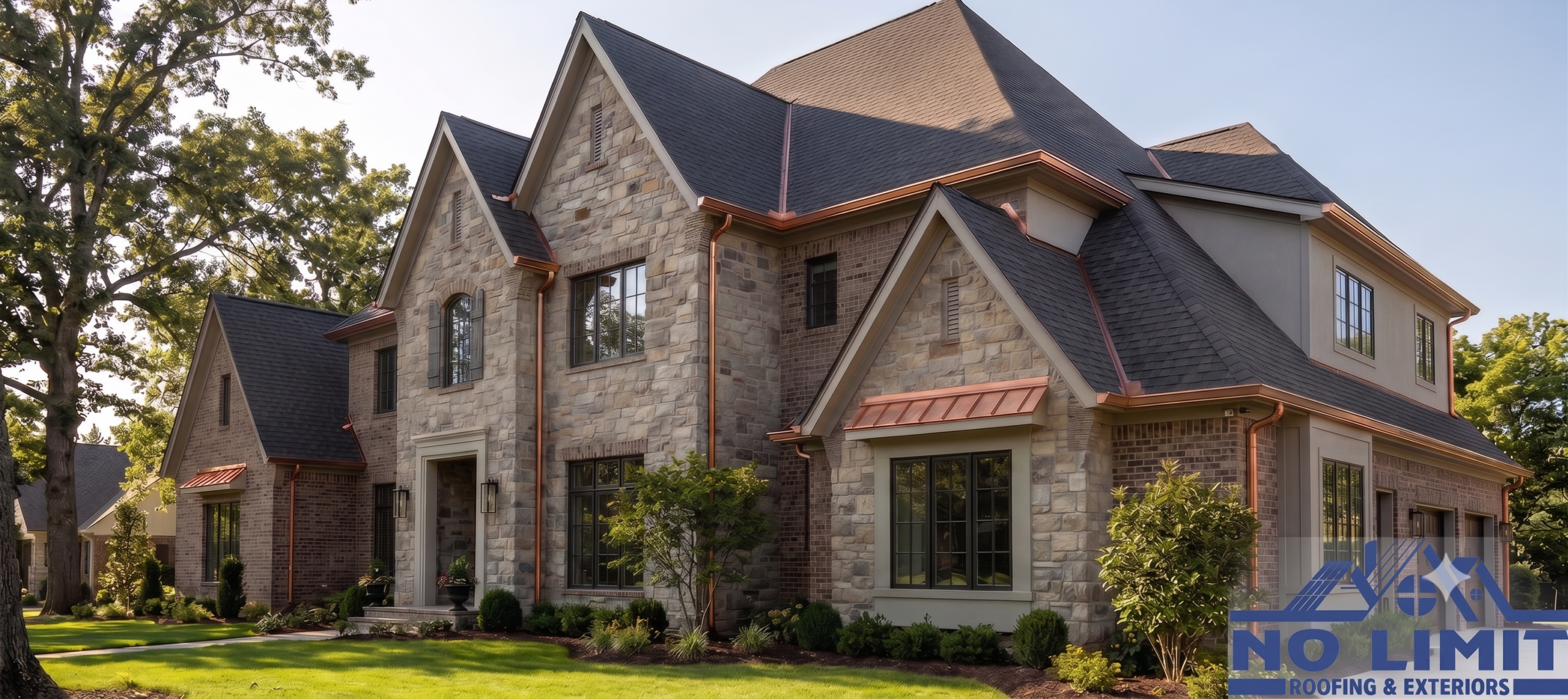 Copper Gutters