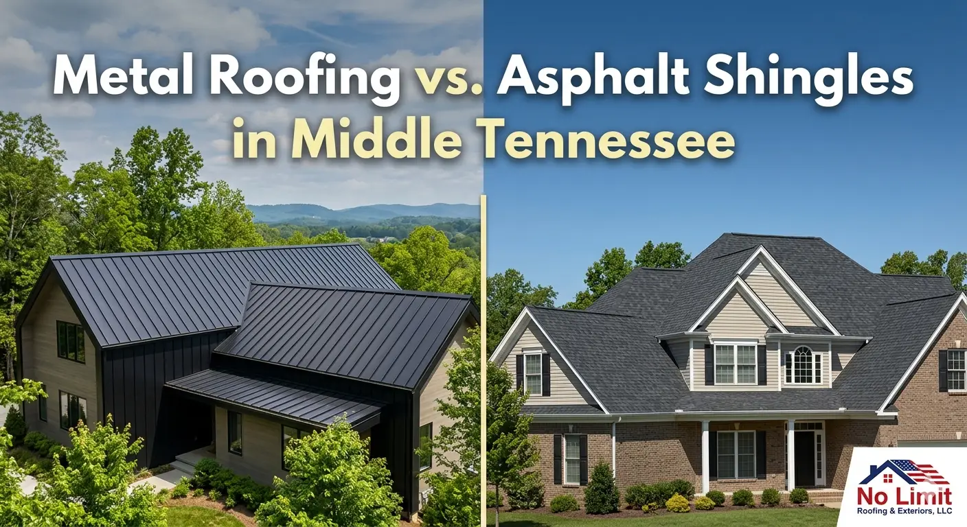 Metal vs. Asphalt Shingles